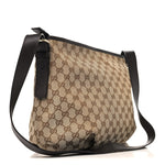 Monogram Messenger Bag Dark Brown