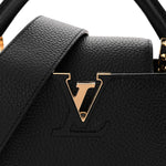 Taurillon Mini Capucines Black