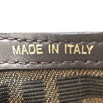 Cavallino Vitello Leopard Print Mini Spy Bag Marrone