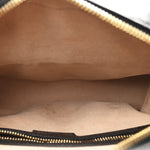 Textured Calfskin Small Horsebit 1955 Shoulder Bag Black