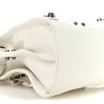 Agneau Arena Neo Cagole Handbag XS Optic White