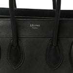 Smooth Calfskin Micro Luggage Black