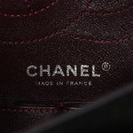Aged Calfskin Quilted 2.55 Reissue 225 Flap Black
