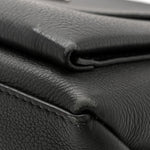Soft Calfskin My Lockme Top Handle Black