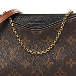 Monogram Pallas Clutch Black