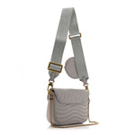 Calfskin New Wave Multi Pochette Brume