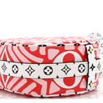 Monogram Giant Crafty Boite Chapeau Souple PM Rouge Rose Creme