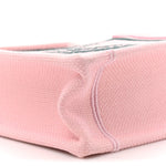 Canvas Embroidered Book Cover Mini Book Tote Pink Green
