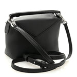 Calfskin Mini Puzzle Bag Black