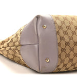 Monogram Large Heart Bit Charm Hobo Purple