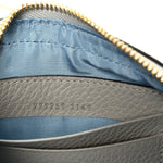 Dollar Calfskin Super Mini GG Marmont Chain Shoulder Bag Deep Grey