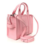 Grained Calfskin Small The Tote Bag Ribbon Pink