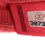 Lambskin Quilted Mini Chain Belt Bag Pink