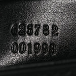 Calfskin GG Tennis Embossed Messenger Bag Black