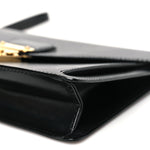 Epi Pochette Sellier Dragonne Clutch Black