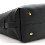 Grained Calfskin Low Key Hobo MM Black