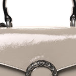 Crinkled Patent Small Dionysus Top Handle Bag Sphinx