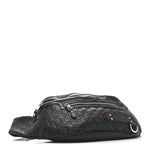 Guccissima Web Belt Bag Black