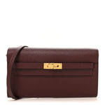 Epsom Kelly Wallet To Go Rouge Sellier