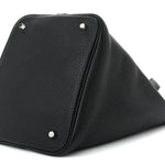 Taurillon Clemence Picotin Lock 22 MM Black