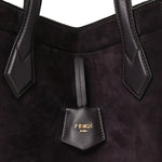 Vitello Grace Camoscio Medium Fendi Origami Plum