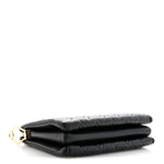 Lambskin Embossed Monogram Coussin PM Black