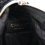 Tweed Coco Beach Barrel Shoulder Bag Black
