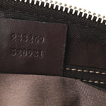 GG Supreme Monogram Belt Bag Dark Brown