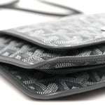 Goyardine Plumet Wallet Clutch Grey