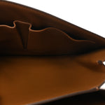 Box Calfskin Medium Classic Box Flap Bag Camel
