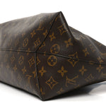 Monogram Snakeskin Flower Hobo