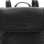 Microguccissima Drawstring Backpack Black