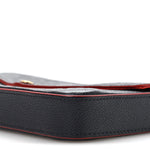 Empreinte Pochette Felicie Chain Wallet Marine Rouge
