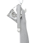 Metallic Agneau Giant 12 Silver Hardware City Gris Aluminum