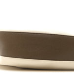 Canvas Calfskin August Hobo Cream