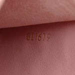 Monogram Giant Double Zip Pochette Rouge