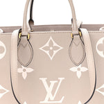 Empreinte Monogram Giant Onthego MM Tourterelle Creme