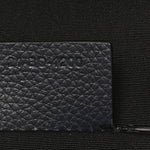 X SHAWN STUSSY Grained Calfskin Ox Head Crossbody Backpack Navy Blue