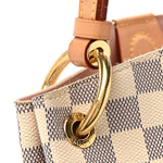 Damier Azur Graceful PM Rose Ballerine