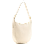 Supple Calfskin Cuir Triomphe Heloise Shoulder Bag White