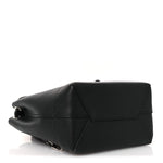 Calfskin Lockme Mini Backpack Black