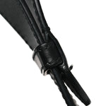 Calfskin Macrocannage Large Toujours Black