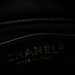 Lambskin Quilted Mini CC Funky Town Flap Black