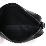 Calfskin Monogram Shadow Duo Messenger Black