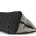 Toile Negonda Garden Party 36 MM Tote Black Ecru