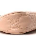 Calfskin GG Matelasse Chain Handbag Porcelain Rose