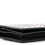 Microguccissima Crossbody Wallet Black