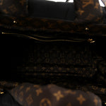 Econyl Monogram Pillow Giant Onthego MM  Black