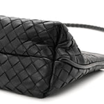 Nappa Intrecciato Mini Shoulder Bag Black