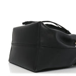 Calfskin Lockme Bucket MM Black